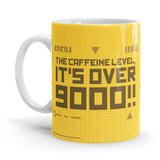 Caffeine Level: Over 9000 - Dragon Ball Z Official Mug - Glow-Paradise