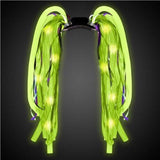 LED Party Dreads Headbands - Assorted (4 Quantity Per Pack) - Glow-Paradise