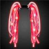 LED Party Dreads Headbands - Assorted (4 Quantity Per Pack) - Glow-Paradise
