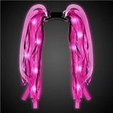 LED Party Dreads Headbands - Assorted (4 Quantity Per Pack) - Glow-Paradise