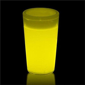 Glow In The Dark Shot Glass (Yellow Color, 1 Glass Per Pack) - Glow-Paradise