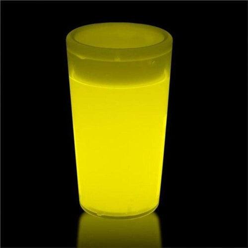 Glow In The Dark Shot Glass (Yellow Color, 1 Glass Per Pack) - Glow-Paradise