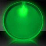 Light Up Round Badge Pin (Green Color, 1 Per Pack) - Glow-Paradise
