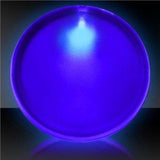 Light Up Round Badge Pin (Blue Color, 1 Per Pack) - Glow-Paradise