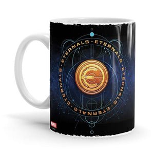 Eternals: Celestial Badge - Marvel Ceramic Home Kitchen Drinking Coffee Milk Mug (350ml/11oz, Made in USA) - Glow-Paradise