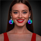 LED Light Up Jumbo Eyeball Clip-On Earrings (1 Set Per Pack) - Glow-Paradise