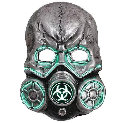 Light-Up Gas Mask (1 Mask Per Pack) - Glow-Paradise