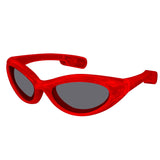 LED Flashing Light Up Sunglasses (Red Color, 1 Per Pack) - Glow-Paradise
