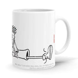 Split - Fido Dido Ceramic Home Kitchen Drinking Coffee Milk Mug (350ml/11oz, Made in USA) - Glow-Paradise