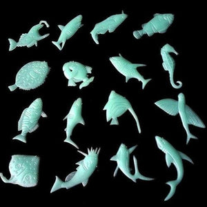 Glow in the Dark Fish (32 Stickers Per Pack) - Glow-Paradise
