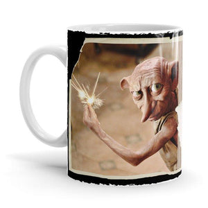 Free The House Elves - Harry Potter Ceramic Home Kitchen Drinking Coffee Milk Mug (350ml/11oz, Made in USA) - Glow-Paradise