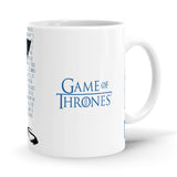 A Girl With No Name - Game Of Thrones Ceramic Home Kitchen Drinking Coffee Milk Mug (350ml/11oz, Made in USA) - Glow-Paradise