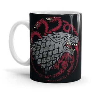 Fire, Blood & Ice - Game Of Thrones Ceramic Home Kitchen Drinking Coffee Milk Mug (350ml/11oz, Made in USA)x` - Glow-Paradise