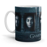 Hall Of Faces - Game Of Thrones Ceramic Home Kitchen Drinking Coffee Milk Mug (350ml/11oz, Made in USA) - Glow-Paradise
