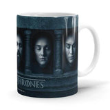 Hall Of Faces - Game Of Thrones Ceramic Home Kitchen Drinking Coffee Milk Mug (350ml/11oz, Made in USA) - Glow-Paradise