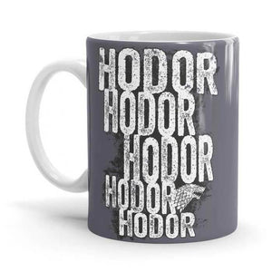 Hodor - Game Of Thrones Ceramic Home Kitchen Drinking Coffee Milk Mug (350ml/11oz, Made in USA) - Glow-Paradise