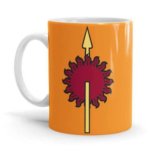House Martell: Unbowed Unbent Unbroken - Game Of Thrones Ceramic Home Kitchen Drinking Coffee Milk Mug (350ml/11oz, Made in USA) - Glow-Paradise