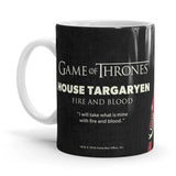 Targaryen Sigil Design - Game Of Thrones Ceramic Home Kitchen Drinking Coffee Milk Mug (350ml/11oz, Made in USA) - Glow-Paradise