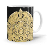 Tyrell Sigil Design - Game Of Thrones Ceramic Home Kitchen Drinking Coffee Milk Mug (350ml/11oz, Made in USA) - Glow-Paradise