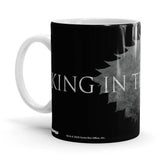 King In The North (Black) - Game Of Thrones Ceramic Home Kitchen Drinking Coffee Milk Mug (350ml/11oz, Made in USA) - Glow-Paradise