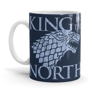 King In The North - Game Of Thrones Ceramic Home Kitchen Drinking Coffee Milk Mug (350ml/11oz, Made in USA) - Glow-Paradise