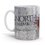 The North Never Forgets - Game Of Thrones Ceramic Home Kitchen Drinking Coffee Milk Mug (350ml/11oz, Made in USA) - Glow-Paradise