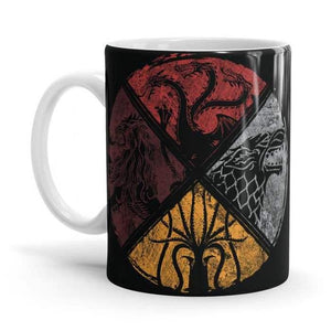 Sigil Shield - Game Of Thrones Ceramic Home Kitchen Drinking Coffee Milk Mug (350ml/11oz, Made in USA) - Glow-Paradise