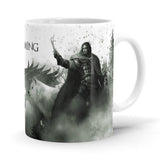 Snow And The Ghost - Game Of Thrones Ceramic Home Kitchen Drinking Coffee Milk Mug (350ml/11oz, Made in USA) - Glow-Paradise