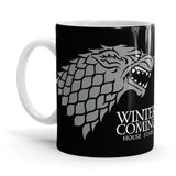 Winter Is Coming - Game Of Thrones Ceramic Home Kitchen Drinking Coffee Milk Mug (350ml/11oz, Made in USA) - Glow-Paradise