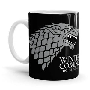 Winter Is Coming - Game Of Thrones Ceramic Home Kitchen Drinking Coffee Milk Mug (350ml/11oz, Made in USA) - Glow-Paradise