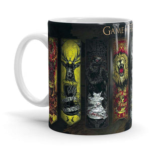 The Scrolls - Game Of Thrones Ceramic Home Kitchen Drinking Coffee Milk Mug (350ml/11oz, Made in USA) - Glow-Paradise