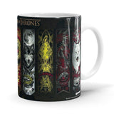 The Scrolls - Game Of Thrones Ceramic Home Kitchen Drinking Coffee Milk Mug (350ml/11oz, Made in USA) - Glow-Paradise