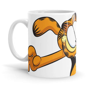 Garfield: Leap - Garfield Ceramic Home Kitchen Drinking Coffee Milk Mug (350ml/11oz, Made in USA)x` - Glow-Paradise