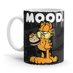 Garfield: Mood - Garfield Ceramic Home Kitchen Drinking Coffee Milk Mug (350ml/11oz, Made in USA) - Glow-Paradise