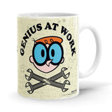 Genius At Work - Dexter's Laboratory Official Mug - Glow-Paradise