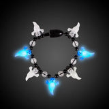 LED Light Up Ghost Bead Bracelet (1 Quantity Per Pack) - Glow-Paradise