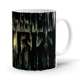 Glitch In The System Ceramic Home Kitchen Drinking Coffee Milk Mug (350ml/11oz, Made in USA) - Glow-Paradise