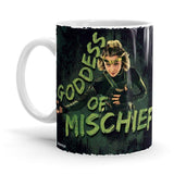 Goddess Of Mischief - Marvel Ceramic Home Kitchen Drinking Coffee Milk Mug (350ml/11oz, Made in USA) - Glow-Paradise