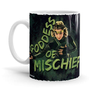 Goddess Of Mischief - Marvel Ceramic Home Kitchen Drinking Coffee Milk Mug (350ml/11oz, Made in USA) - Glow-Paradise