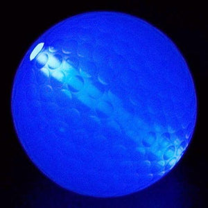 Glow Flyer Golf Ball Single Pack (Blue Color, 1 Ball Per Pack) - Glow-Paradise