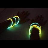 Glow Eyeglasses Bi-Color - Aviator Style- Bi Green/Yellow (50 Eye Glassess Per Pack) - Glow-Paradise