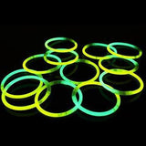 Glow Eyeglasses Bi-Color - Aviator Style- Bi Green/Yellow (50 Eye Glassess Per Pack) - Glow-Paradise