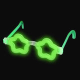 Glow Star Shaped Eye Glasses (Green Color, 12 Eye Glassess Per Pack) - Glow-Paradise