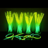 8 Inch Premium Glow Stick Bracelets - Bi Color - Green/Yellow (100 Counts Per Pack) - Glow-Paradise