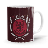 Gryffindor Christmas - Harry Potter Ceramic Home Kitchen Drinking Coffee Milk Mug (350ml/11oz, Made in USA) - Glow-Paradise