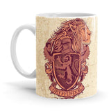 Gryffindor Pride - Harry Potter Ceramic Home Kitchen Drinking Coffee Milk Mug (350ml/11oz, Made in USA) - Glow-Paradise