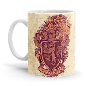 Gryffindor Pride - Harry Potter Ceramic Home Kitchen Drinking Coffee Milk Mug (350ml/11oz, Made in USA) - Glow-Paradise