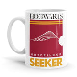 Gryffindor Seeker - Harry Potter Ceramic Home Kitchen Drinking Coffee Milk Mug (350ml/11oz, Made in USA) - Glow-Paradise