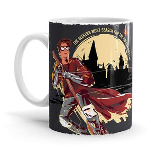 Harry Potter: Seeker - Harry Potter Ceramic Home Kitchen Drinking Coffee Milk Mug (350ml/11oz, Made in USA)x` - Glow-Paradise
