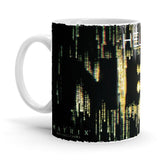 Hello Neo - Matrix Ceramic Home Kitchen Drinking Coffee Milk Mug (350ml/11oz, Made in USA) - Glow-Paradise